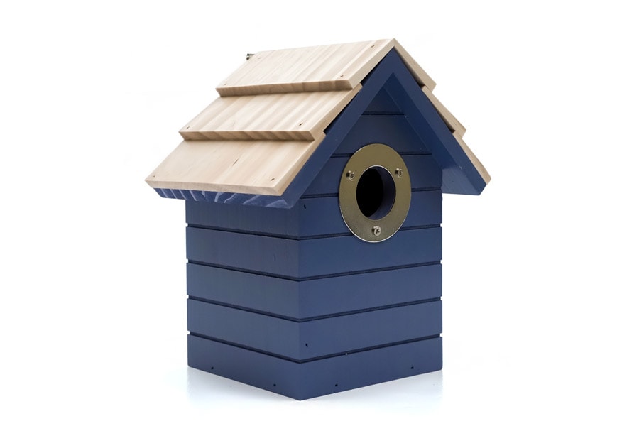 Beach Hut Nest Box Mid Blue
